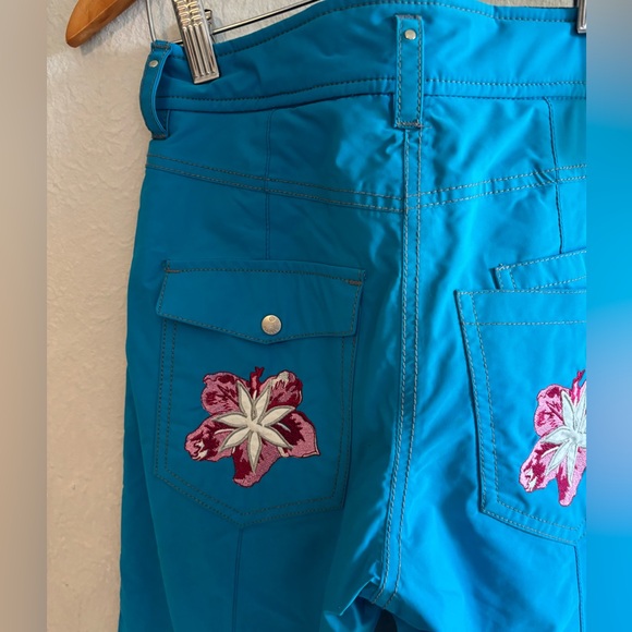 Bogner Blue and Black ski pants size 12 - Picture 3 of 6